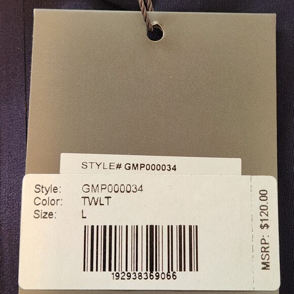 NWT G/FORE Golf Polo Shirt Tech Pique Quarter Zip Perforated in Twilight, sz L - Picture 6 of 12